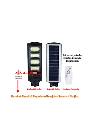 Voltek 150w Solar Led Sokak Armatürü 6500k - Vssl15065