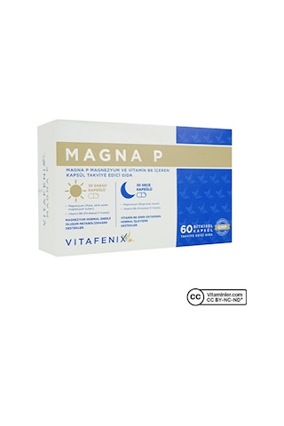 Vitafenix Magna P Magnezyum B6 60 Kapsül