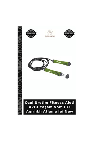 Özel Üretim Fitness Aleti Aktif Yaşam Voit 133 Ağırlıklı Atlama İpi New