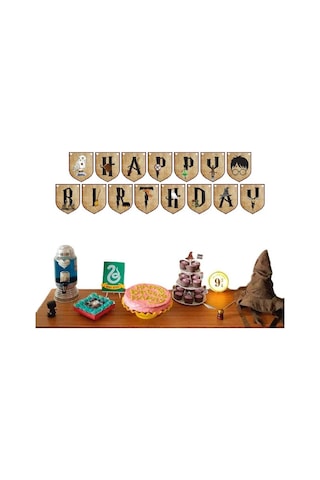 Harry Potter Temalı İyi Ki Doğdun Banner