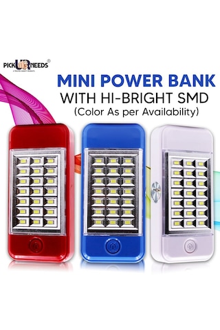 Powerbank Lı Solar Işıldak