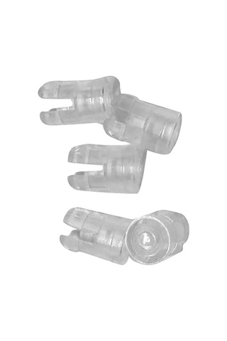 Agoodshop 4 Adet Su Geçirmez Ip65 Led Bahçe Çim Lambaları - Kırmızı Işık - Sivri Ampul Dış Aydınlatma Pembe