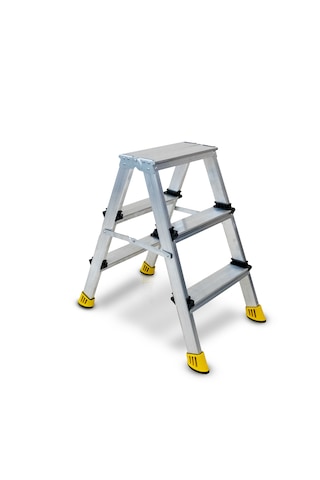 Beykon 3+3 Gold Çift Çıkışlı Alüminyum Merdiven