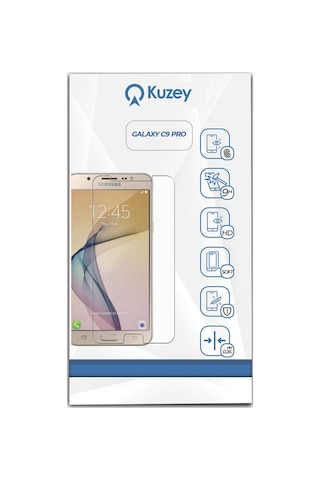 Samsung Uyumlu Galaxy C9 Pro Temperli Ekran Koruyucu Cam (474349159) 15 Tl Fark Ile Apple iPhone Hızlı Şarj Kablosu