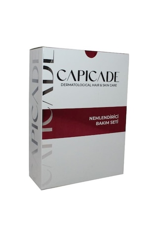 Capicade Nemlendirici Yüz Kremi 50 ML + Nemlendirici Yüz ve Vücut Losyonu 220 ML