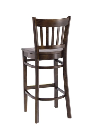 Roma Ahşap Bar Sandalyesi Ceviz