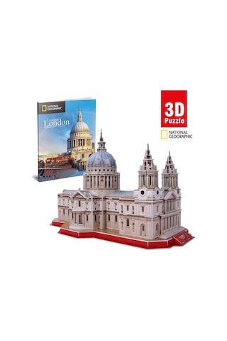 National Geographic 107 Parça 3d Puzzle Aziz Paul Katedrali.