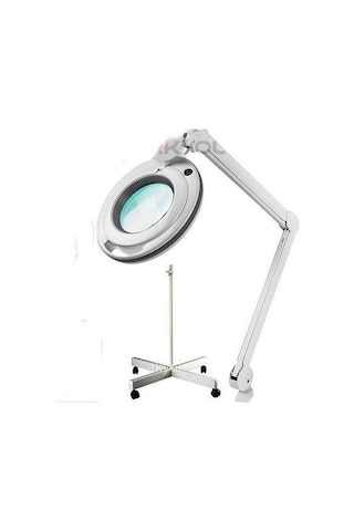 Loyka Ayarlanabilir Ayaklı 90 Led Işık Seviyeli Masaüstü Büyüteç 8x