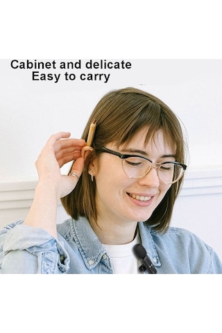 Ebitda Elebest M3x Kablosuz Mikrofon 2.4ghz Video Kayıt Yaka Mikrofonu 1 Alıcı + 1 Mikrofon 689901219a - Gürültü Önleyici Ses Kalitesi