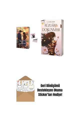 Alabora Limanları 1 + Rüzgâra Dokunmak + Okuma Sticker'ları