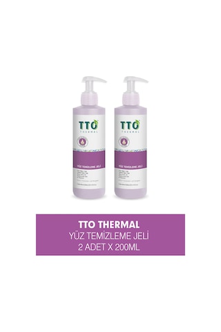 Tto Yağlı ve Karma Ciltler için Yüz Temizleme Jeli 2 x 200 ML