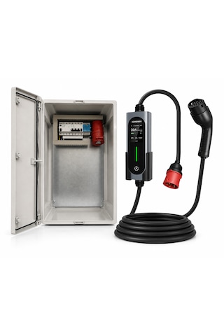 Schoner 22kw Şarj İstasyonu Ve Pano Seti 22kw Şarj İstasyonu Ve Panosu