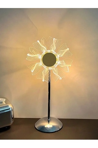 Konyax Çiçek Tasarımlı Led Masa Lambası Diğer