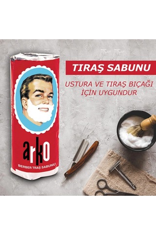 12'li Tıraş Sabunu 12x75 Gr