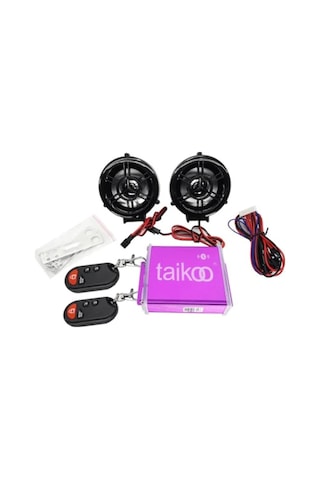 Motosiklet Mp3 Çalar-Radyo -Bluetooth-Alarm Yüksek Ses