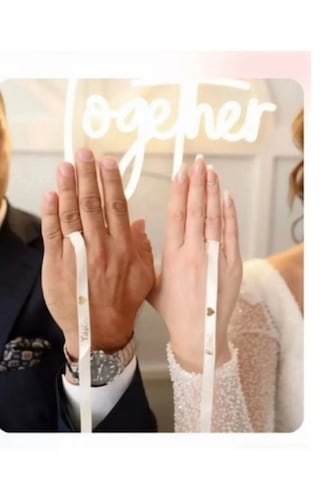 Söz Nişan Kurdelesi Yüzük Kurdelesi İsimli Söz Kurdelesi