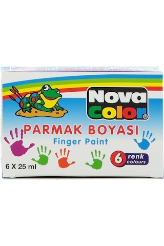 Nova Color Parmak Boyası 25cc 6'lı  Nc-138