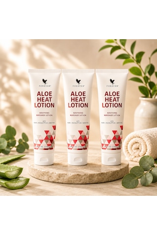 Forever Aloe Heat Losyon 3 x 118 ML