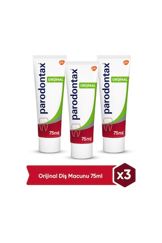Parodontax Original Diş Macunu 3 x 75 ML
