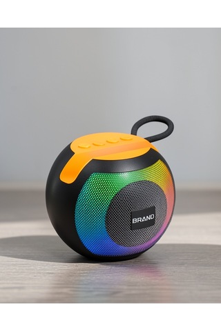 P62 Bluetooth Hoparlör, Taşınabilir, Rgb Işıklı, 360 Surround Ses