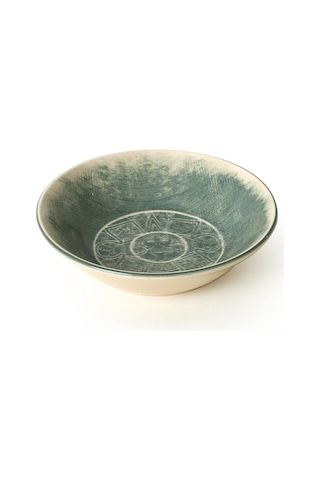 Keramika Maya Hitit Yemek Tabağı 18 Cm 6 Adet - 20790