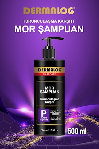 DERMALOG Silver Mor Şampuan 500 ML
