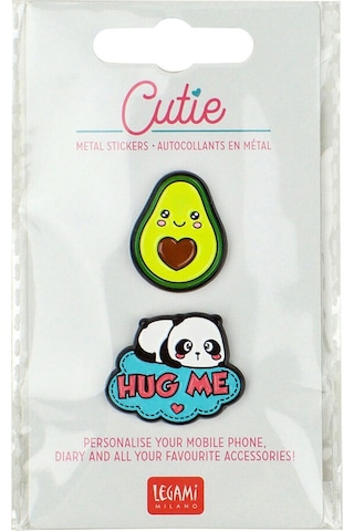 Legami Metal Sticker Seti Avokado-Panda K088499