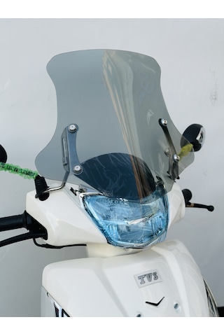 Tvs Jupıter 125 Ön Cam Füme Renk 40 Cm