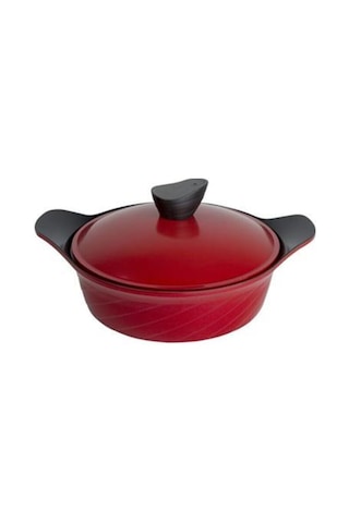 PRİMANOVA ANTHONY ALÜMİNYUM SIĞ TENCERE 24CM KIRMIZI