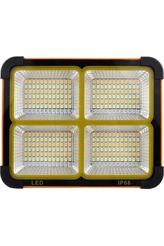 Noas Yl71-0209 Taşınabilir Şarjlı S 200w 6400k Beyaz Işık Solar Led Projektör Çok Renkli