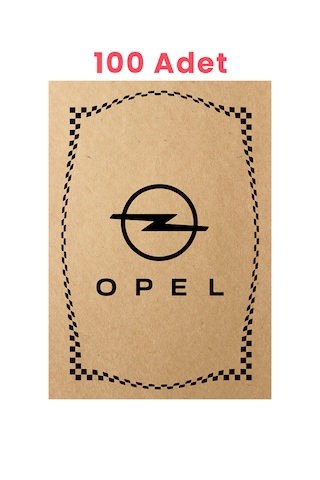 Kraft 120gr Opel Oto Paspas Kağıdı 100 Adet - 35x50cm - Kalın