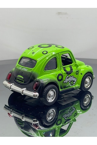 Metal 8 Cm Eski Classik Model Oyuncak Araba - Yeşil