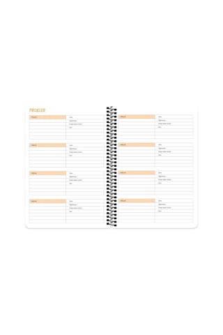 Keskin Color A5 Spiralli Akademik Ajanda - Gözüm Yükseklerde Mavi