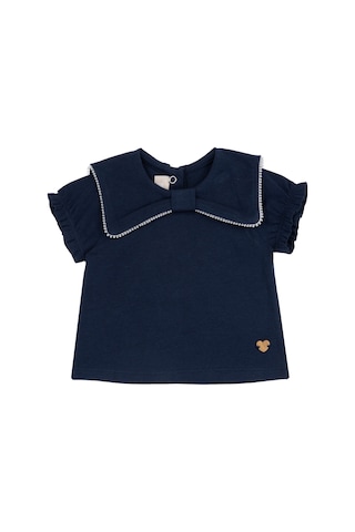 Chicco Kız Bebek Kısa Kollu Tişört 09101186000000 000088 Lacivert