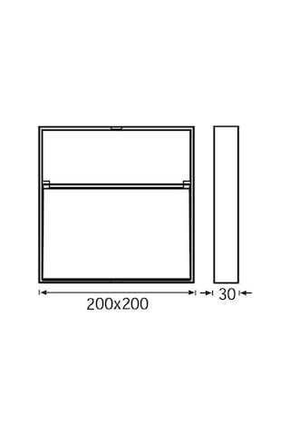Jupiter Led'li Bahçe Aplik Lw453 Antrasit