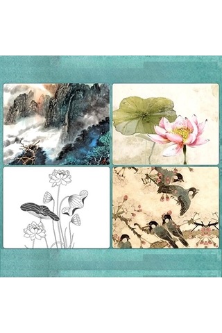 Tahrir Fırça Seti, Çini, Seramik, Tezhip, Minyatür, Çiçek Boyama, Resim 11 Adet-set