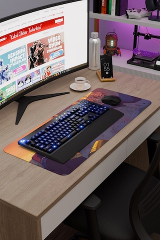 Cowboy Bebop Anime V5 - 70x30 Xl Gaming Gamer Kauçuk Kaymaz Taban Mouse Pad Fare Altlığı