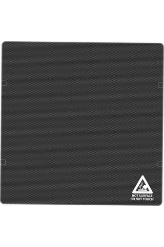 Tronxy Kristal Cam Baskı Yatak Platformu Karbon Silikon Siyah