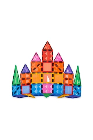 Kzl Kids Home Renkli Manyetik Yapı Blokları Seti 7.5 Cm 45 Parça 188m32