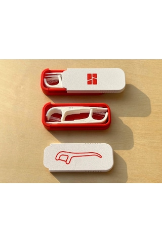 Slide Floss Kutusu / Küçük Parça Kutusu 1 Adet