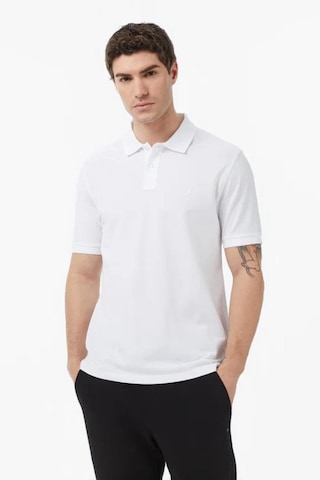 Nautica Erkek Beyaz Regular Fit Polo Yaka T-shirt-14612