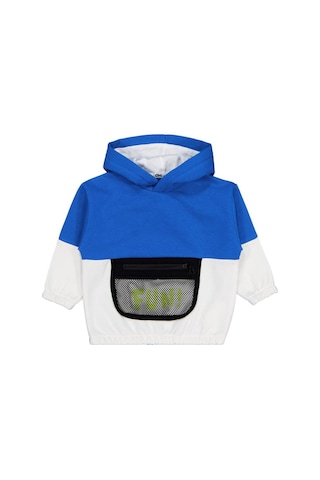 Civil Boys Fun Baskılı 2-5 Yaş Sweatshirt Saks Mavisi