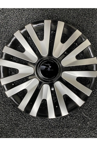 13 İnç Renault Jant Kapağı Gri Renkli + 4 Adet Amblem 3911g9renault