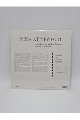 Nina Simone Nina At Newport Lp Plak