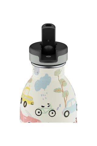 Kids Bottle Adventure Friends Paslanmaz Çelik Çocuk Su Matarası 500 Ml Renkli