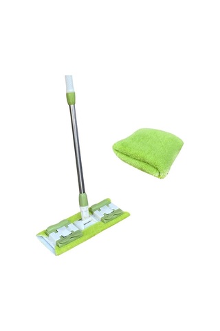 Teleskopik Saplı Mop Istediğin Bezi Tak Kullan Saplı + Yedek Bez