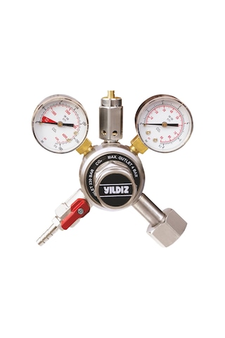 Yıldız Gaz 5070 Meşrubat Regülatörü 0-200 Bar Yıldız Gaz 5070 Meşrubat Regülatörü 0-200 Bar