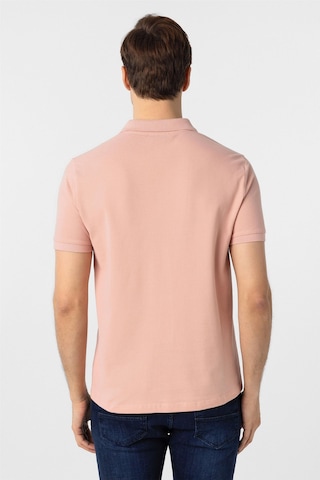 Süvari Gül Kurusu Slim Fit Düz Polo Yaka Tişört Gul Kurusu