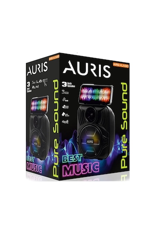 Auris Kln30 8w 3 İnç Taşınabilir Bluetooth Hoparlör