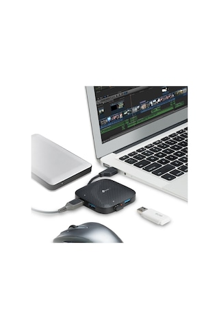 Tp-lınk Uh400 4 Port Usb 3.0 Portatif Hub 1923 1